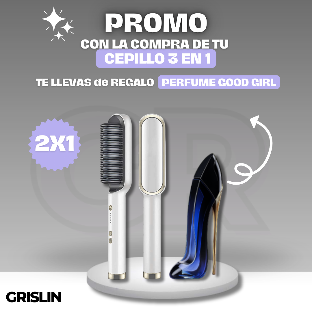 2X1 | Cepillo 3 en 1 + Perfume Good Girl de Regalo
