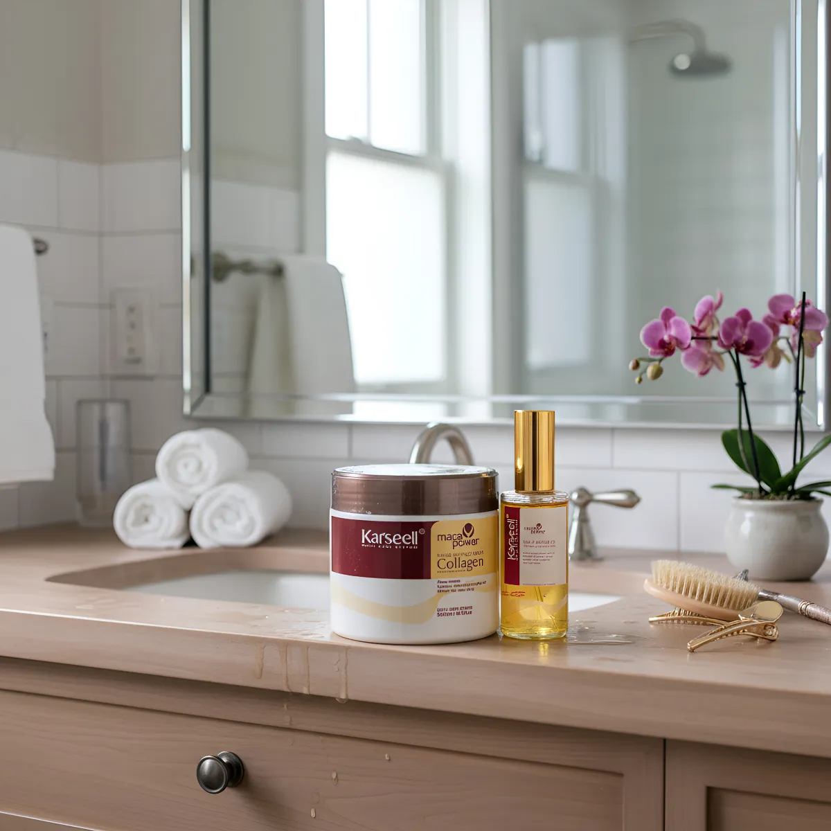 2X1 | MASCARILLA CAPILAR KARSEELL COLAGENO + ACEITE PROTECTOR