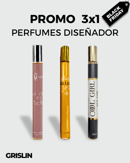 3X1 | COMBO DE LUJO LADY MILLION + GOOD GIRL + LA VIDA ES BELLA (TUBOS)