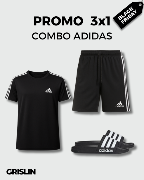Promo 3x1 Remera | Short | Ojotas
