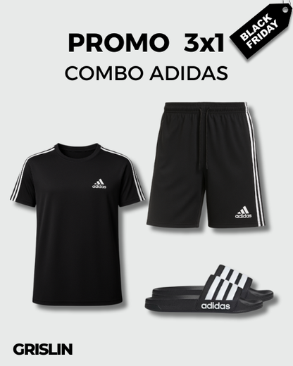 Promo 3x1 Remera | Short | Ojotas