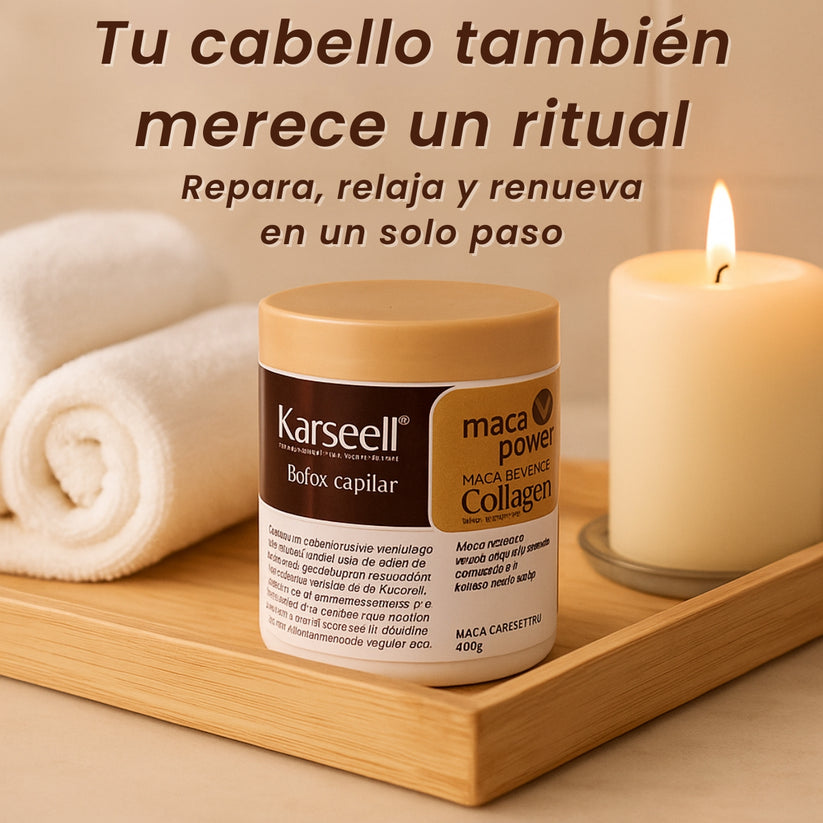 PROMOCIÓN 2 X 1 CREMA CAPILAR KARSEELL COLAGENO + ACEITE 🤯 RESULTADOS EN 10 MINUTOS