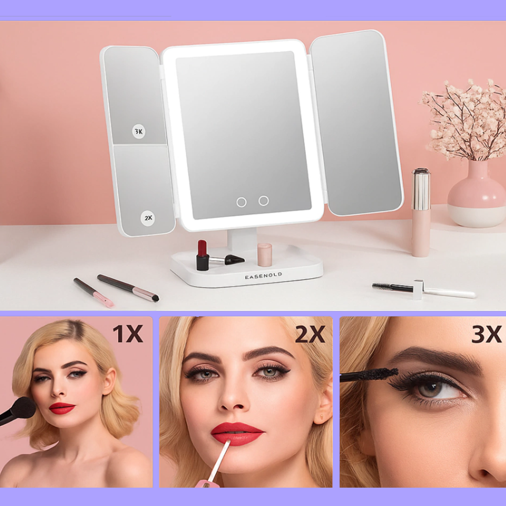 Espejo Triple Grislin para Maquillaje™
