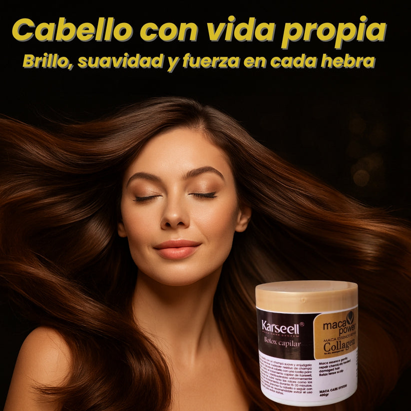 PROMOCIÓN 2 X 1 CREMA CAPILAR KARSEELL COLAGENO + ACEITE 🤯 RESULTADOS EN 10 MINUTOS