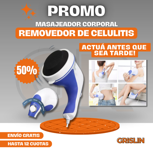 OFERTA 50% Masajeador Corporal Removedor de CELULITIS