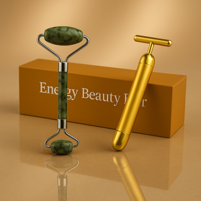 2X1 | Tonificador de Microcorriente Lifting + Masajeador Helado Jade