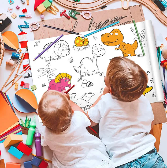 OFERTA 2x1  ROLLO PARA COLOREAR DE 3 METROS🥳