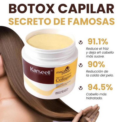 PROMOCIÓN 2 X 1 CREMA CAPILAR KARSEELL COLAGENO + ACEITE 🤯 RESULTADOS EN 10 MINUTOS