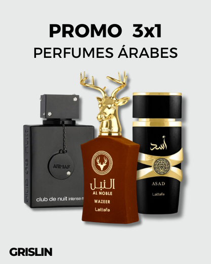 3x1 | Perfumes Árabes de hombre