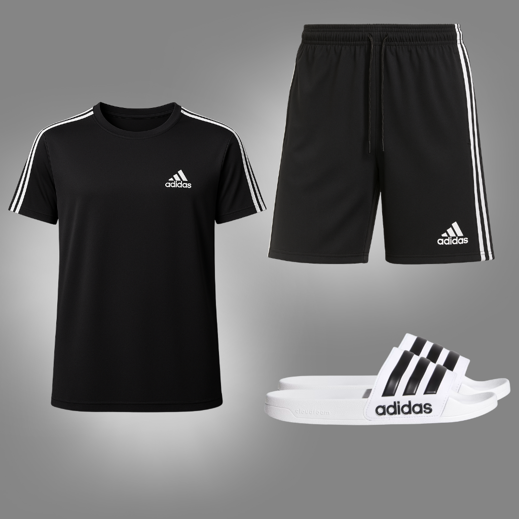 Promo 3x1 Remera | Short | Ojotas