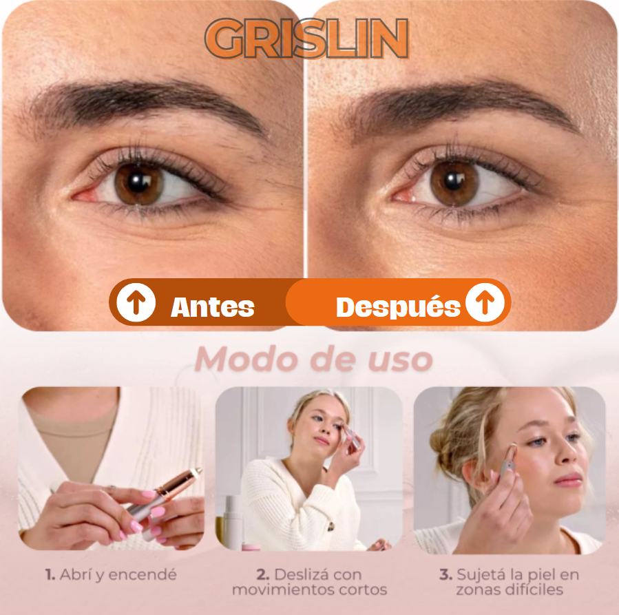 OFERTA Combo 2X1 Depiladora Facial Grislin + Depiladora de Precisión