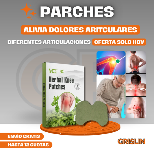 OFERTA Parches Para el Dolor de Articulaciones | Rodillas-Lumbar-Nuca