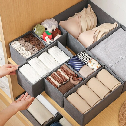 3x1 | Organizadores de Ropa Plegable Rectangular - 2 tamaños (Compre 1 y lleve 3)