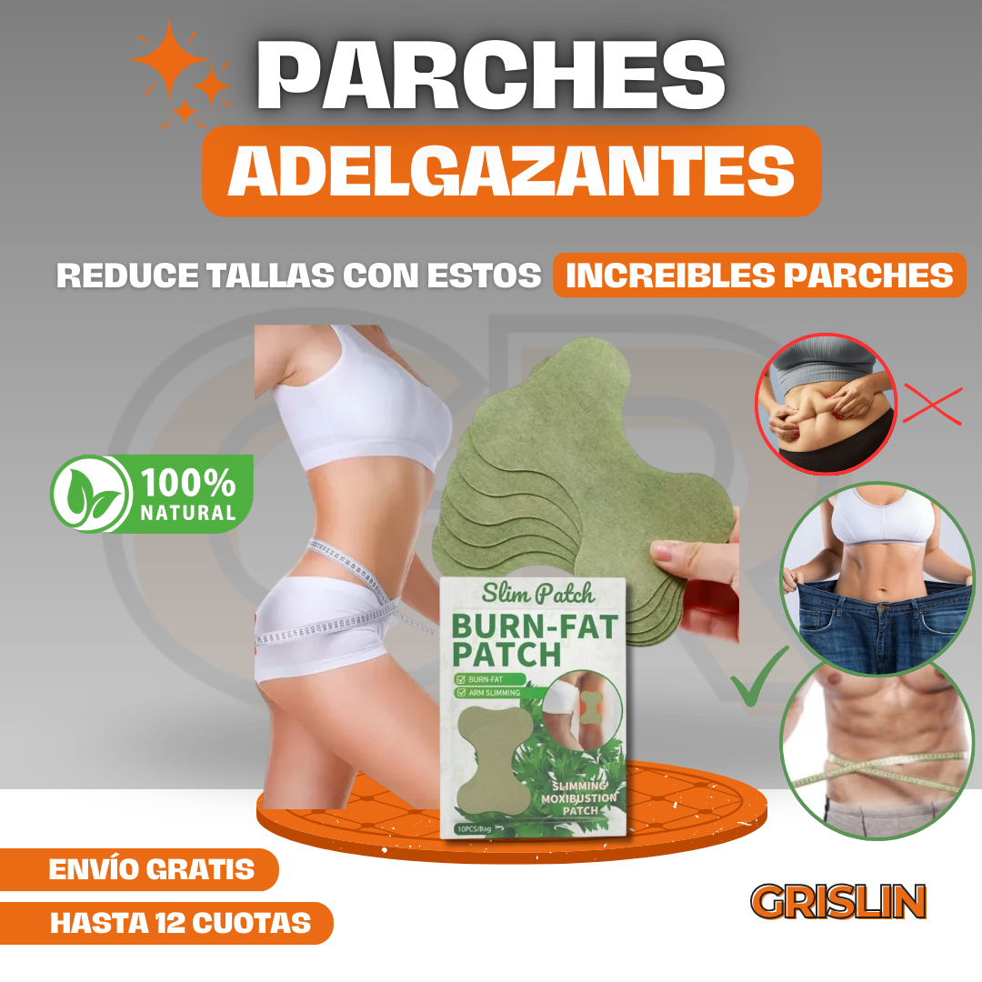 OFERTA Parches Adelgazantes 100% NATURALES | Muslos-Caderas-Abdomen y más